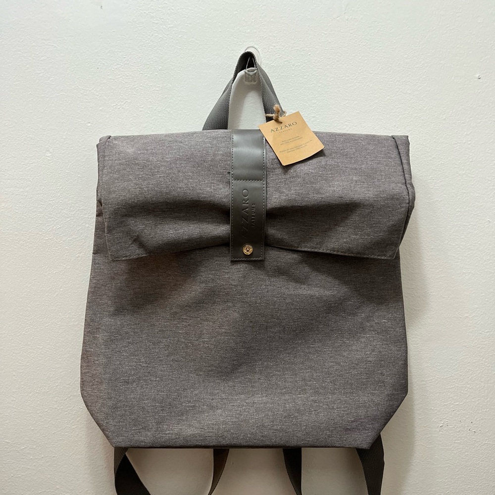 Azzaro Gray Men's Backpack